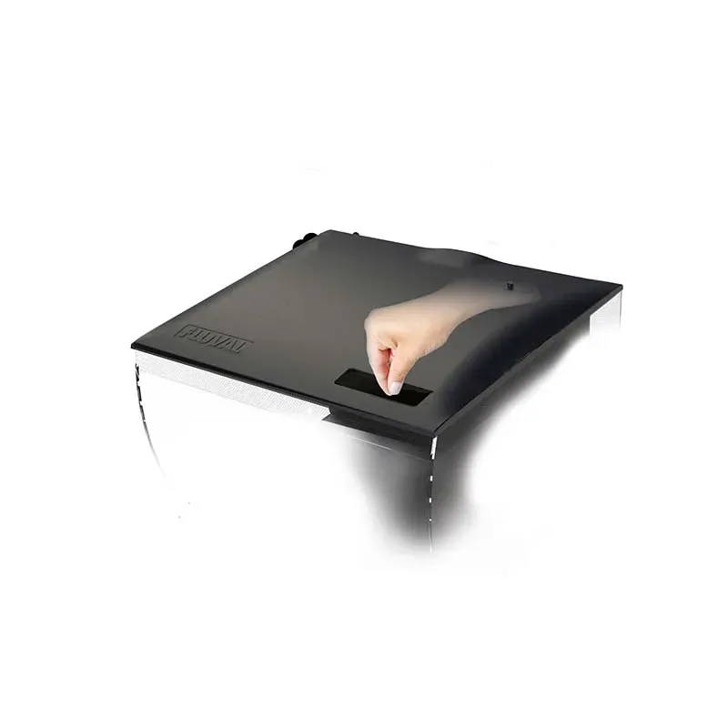 Fluval Flex Led 57lsvart 41x39x39cm 9.5w 7500k 500l/h 