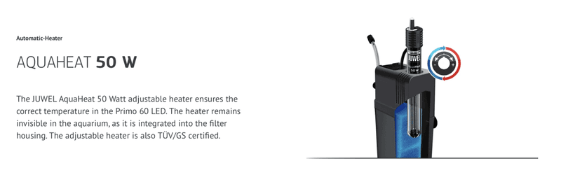 Juwel Akvarium Primo 60  svart 2.0 61x31x37cm 57 l 