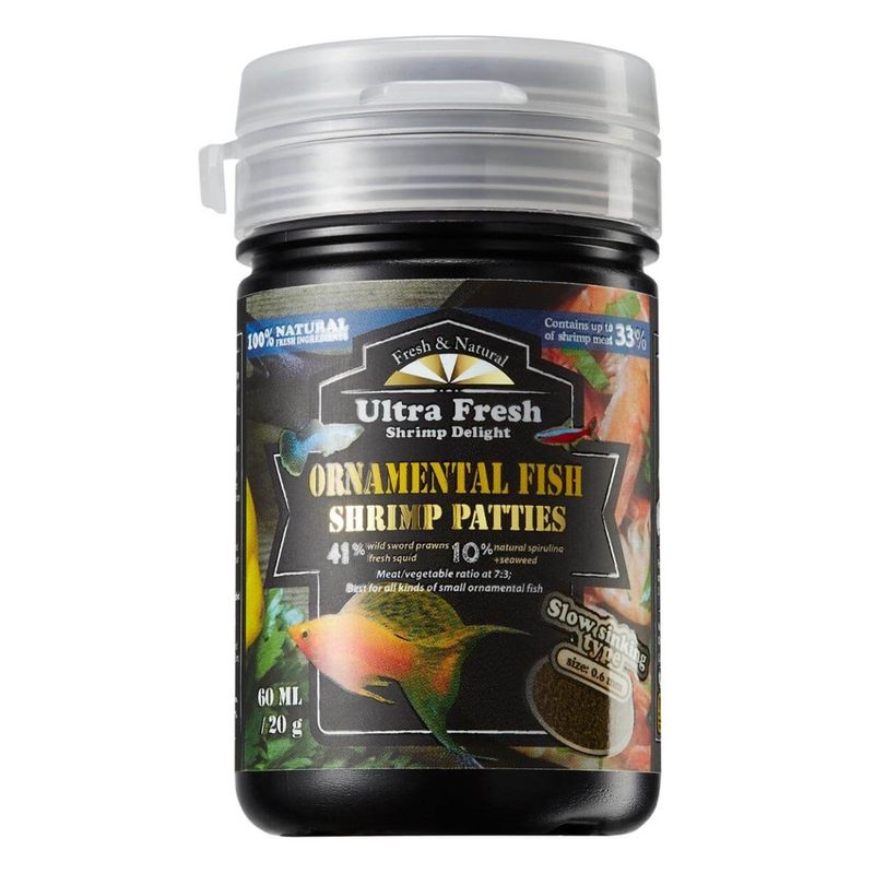 ORNAMENTAL FISH shrimp patties
