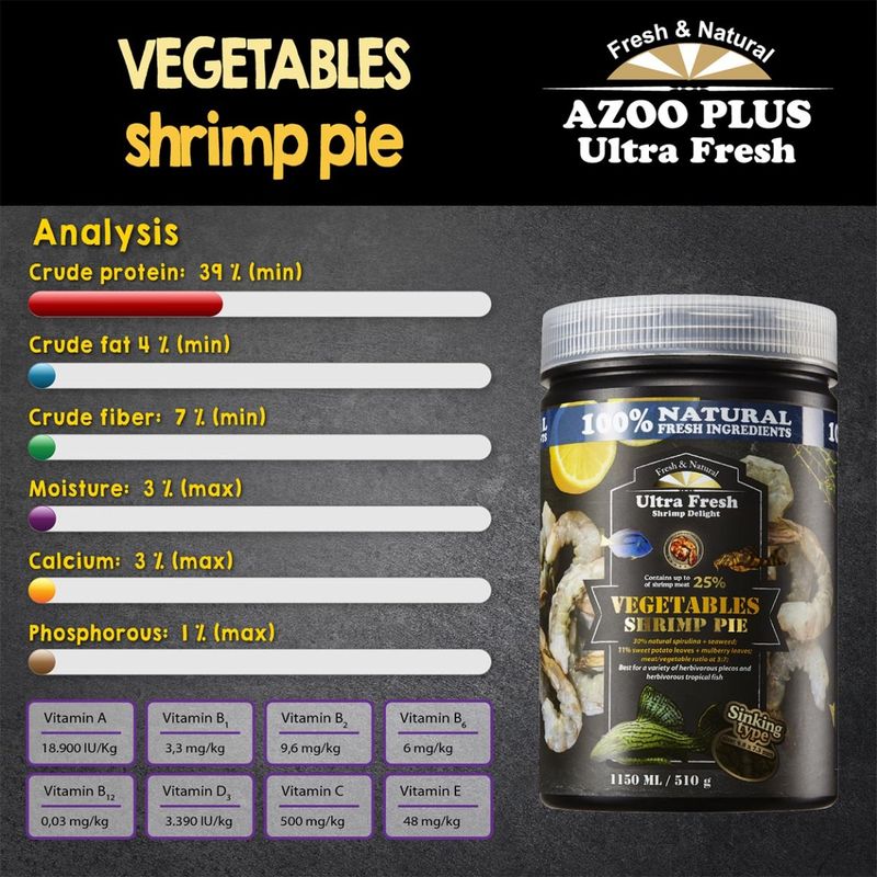VEGETABLES shrimp pie
